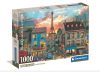 Clementoni - Párizs utcái - 1000 db-os High Quality Collection Compact puzzle
