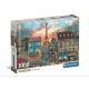 Clementoni - Párizs utcái - 1000 db-os High Quality Collection Compact puzzle
