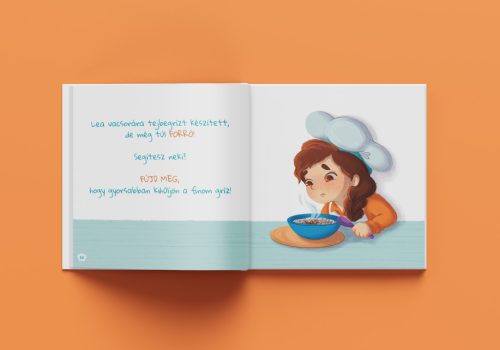 “Lukas & Lea a konyhában” interaktív mesekönyv – Gyere, süss velünk!