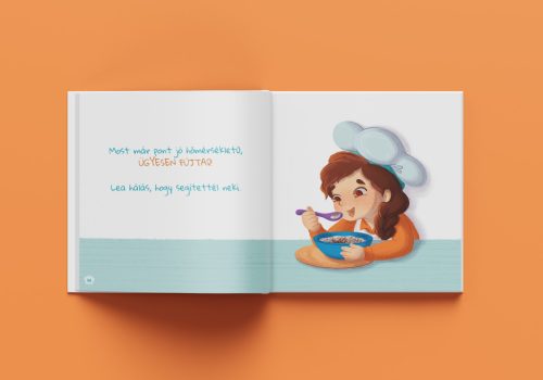 “Lukas & Lea a konyhában” interaktív mesekönyv – Gyere, süss velünk!