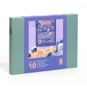 AGA - Műterem - Selyemfestés - Tigrisek - Selyemsállal