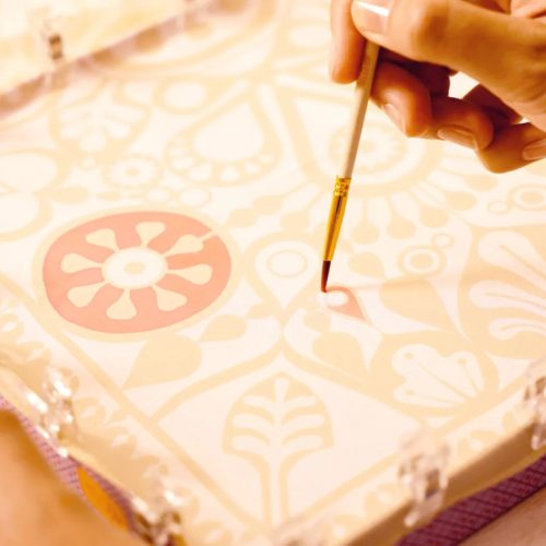 AGA - Műterem - Selyemfestés - Mandalák