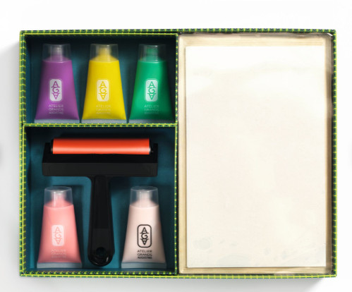 AGA - Műterem - Gélnyomtatás - Színtár