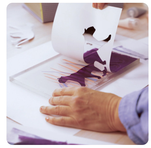 AGA - Műterem - Gélnyomtatás - Éjjel és nappal 