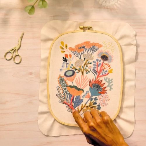 AGA - Műterem - Gyöngyhímzés - Gyöngyvirág 