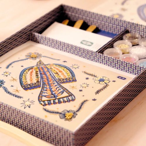 AGA - Műterem - Gyöngyhímzés - Gyöngymadár