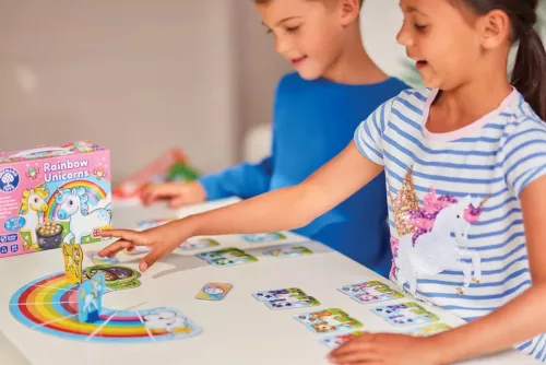 Orchard Toys - Szivárvány unikornisok - Fejlesztő társasjáték