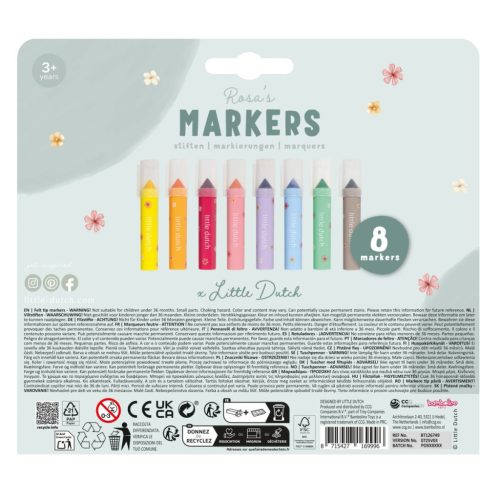 Little Dutch filctoll - Rosa és barátai