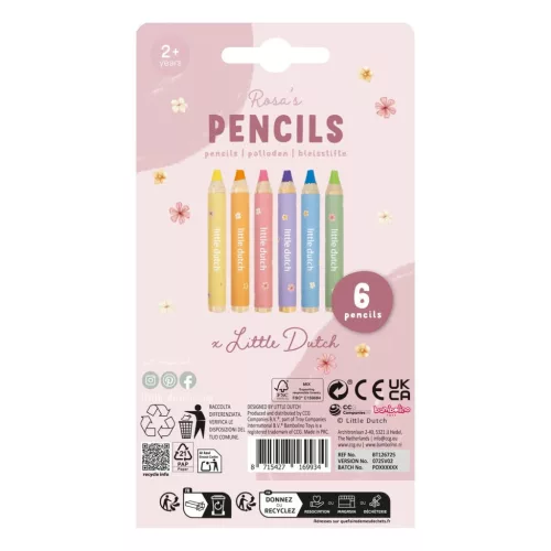 Little Dutch színes ceruza - Rosa és barátai
