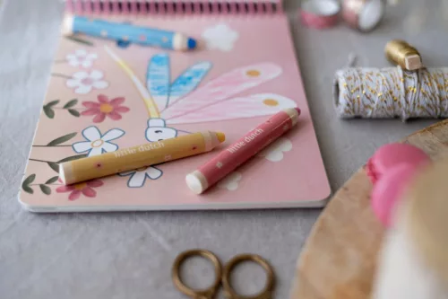 Little Dutch varázsfüzet színes ceruzával - Rosa és barátai