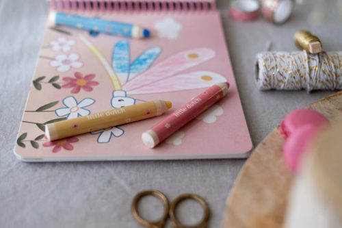 Little Dutch varázsfüzet színes ceruzával - Rosa és barátai
