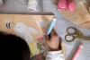 Little Dutch varázsfüzet színes ceruzával - Rosa és barátai