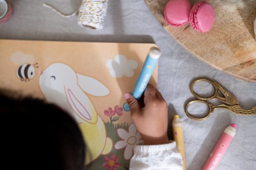 Little Dutch varázsfüzet színes ceruzával - Rosa és barátai