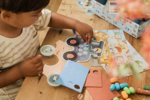 Little Dutch kreatív doboz XL - Jim és barátai