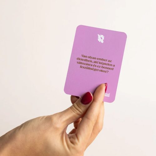 Terápiás beszélgetések - pszichológiai kártyajáték