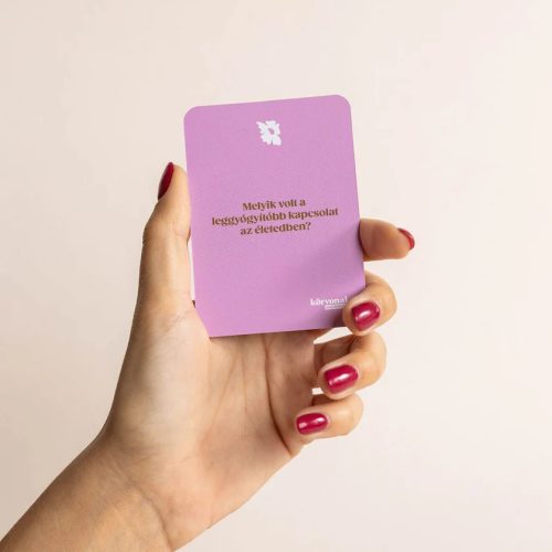 Terápiás beszélgetések - pszichológiai kártyajáték