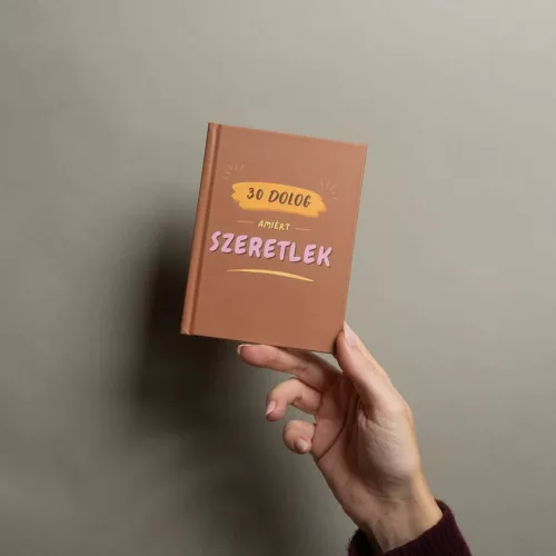 30 dolog, amiért szeretlek - kitölthető ajándékkönyv