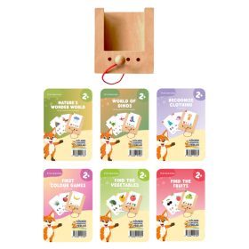 Puncho fa tanulódoboz nagykészlet - 2 éves kortól