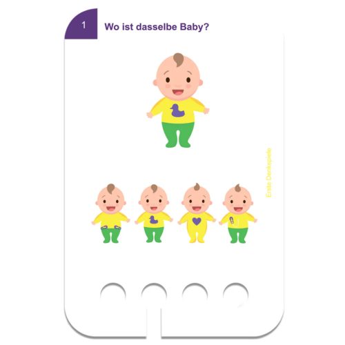 Puncho kártyacsomag Első elgondolkodtató feladatok 3 éves kortól