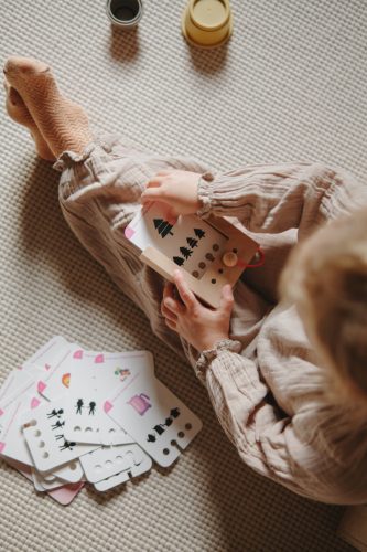 Puncho fa tanulódoboz nagykészlet - 4 éves kortól