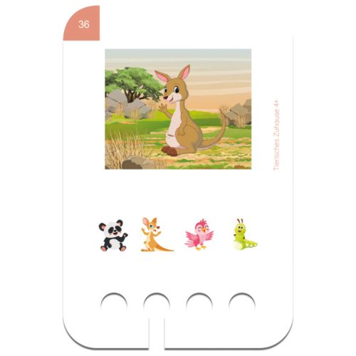 Puncho kártyacsomag Állati otthonok 4 éves kortól