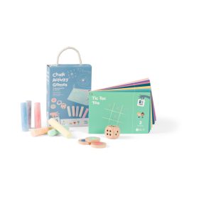 BS Toys Szabadtéri játékgyűjtemény aszfaltkrétával