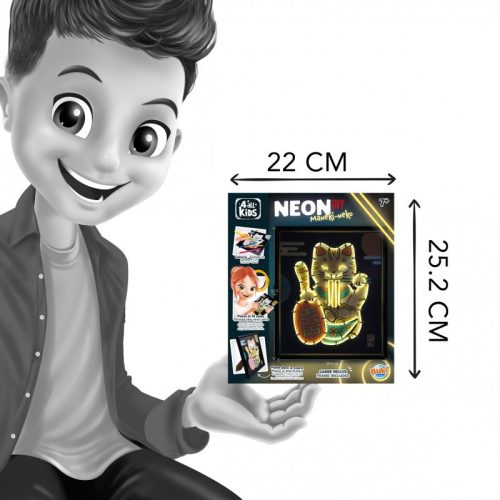 Buki - Neon kép készítő szett- Maneki-neko az integető macska