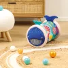 LUDI Felfújhatós Bálnás baby henger - Baby Roller Whale