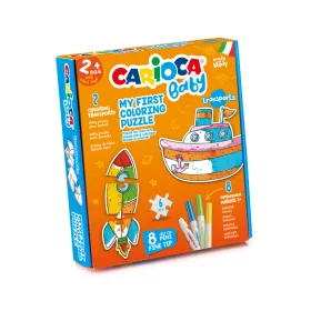 Carioca Baby - Színezhető kirakó - járművek