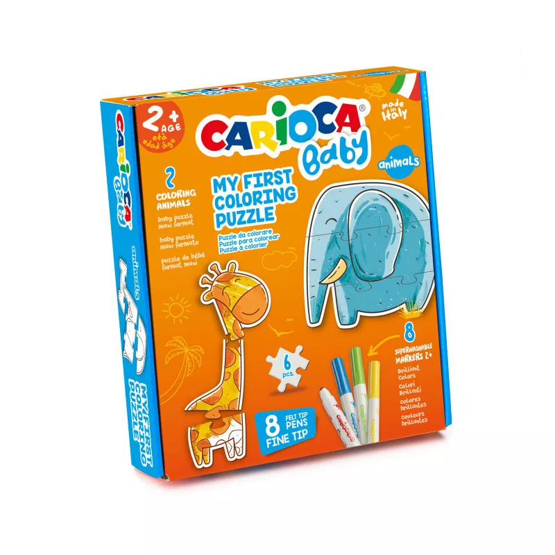 Carioca Baby színezhető kirakó