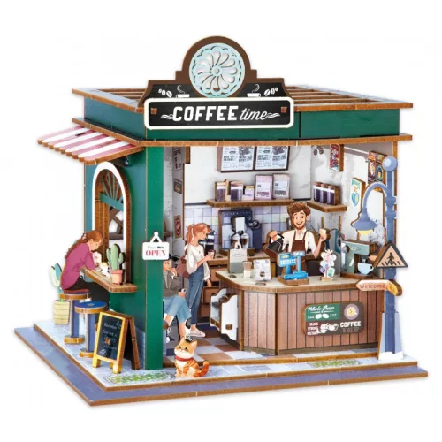BUKI Dioráma 3D puzzle, Kávézó