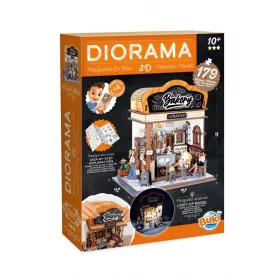 BUKI Dioráma 3D puzzle, Pékség