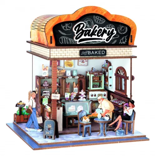 BUKI Dioráma 3D puzzle, Pékség