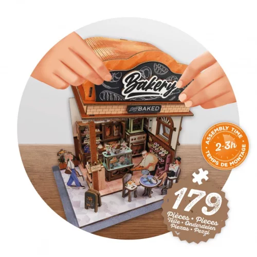 BUKI Dioráma 3D puzzle, Pékség