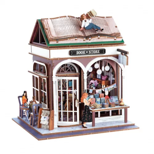 BUKI Dioráma 3D puzzle, Könyvesbolt