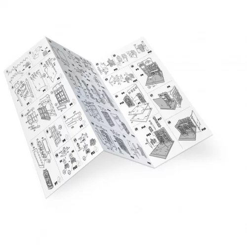 BUKI Dioráma 3D puzzle, Könyvesbolt