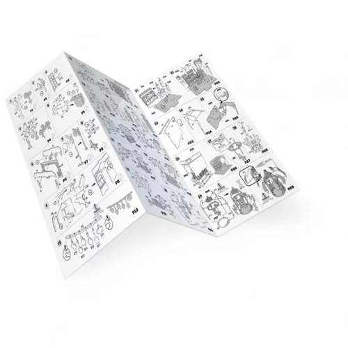 BUKI Dioráma 3D puzzle, Virágbolt