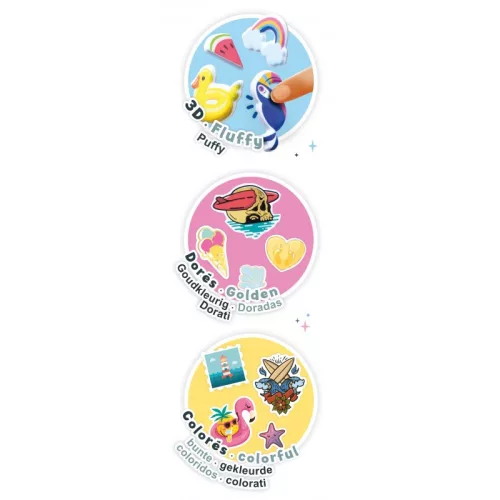 BUKI 200 db-os matrica készlet, Nyár