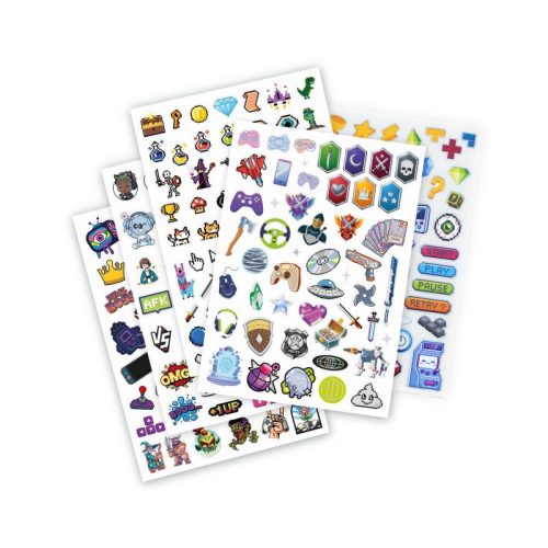 BUKI 200 db-os matrica készlet,  Videojátékok