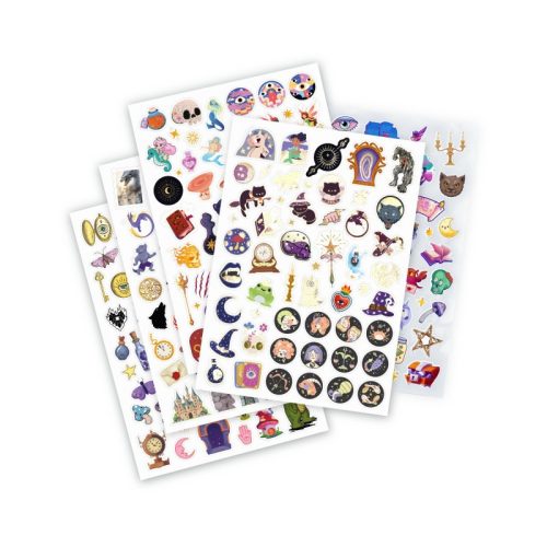 BUKI 200 db-os matrica készlet,  Fantázia