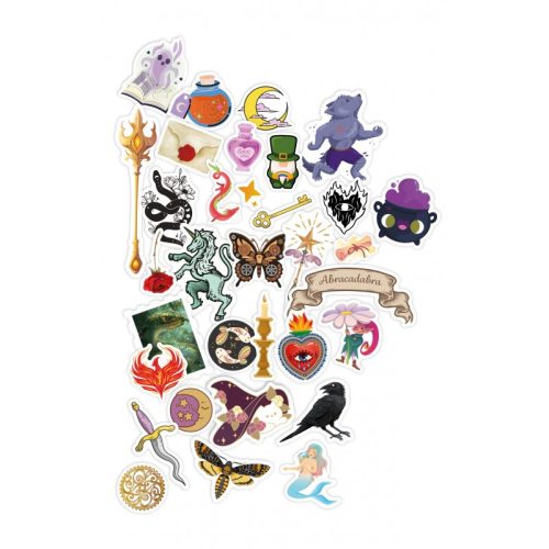 BUKI 200 db-os matrica készlet,  Fantázia