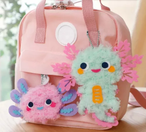 Avenir - Puha charm készítő kreatív készlet, Axolotl