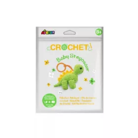   Avenir - Kulcstartó készítő horgoló készlet, Dinoszaurusz