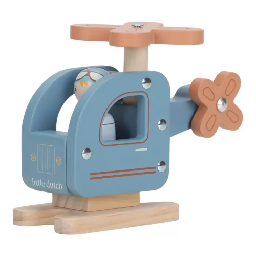 Little Dutch - Helikopter figurával