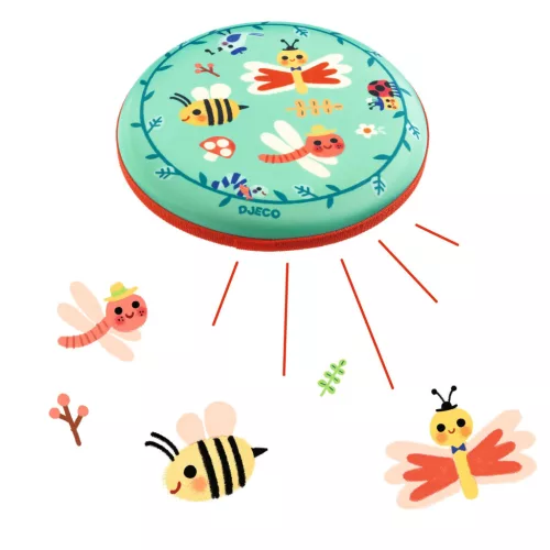 Djeco - Repülő rózsa - Szuperkönnyű frizbi