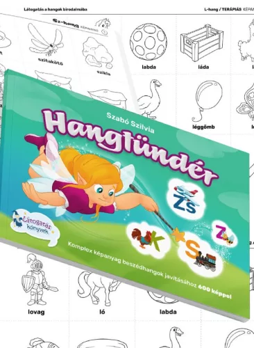 Hangtündér - komplex képanyag beszédhangok javításához 600 képpel