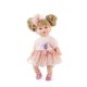Marina&Pau Kislány rózsaszín tüllszoknyában szívescskés felsőben -40cm-es baba díszdobozban