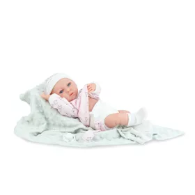   Marina&Pau baba - Vanília illatú pelenkás baba, puha takaróban -38cm