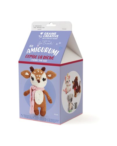 Graine Creative Amigurumi készlet – Őzike (17 cm)