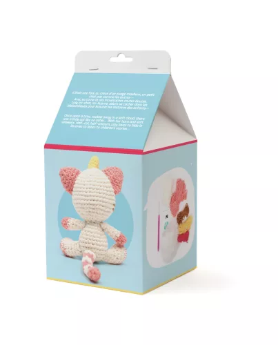 Graine Creative Amigurumi készlet – Cicakornis (12 cm)